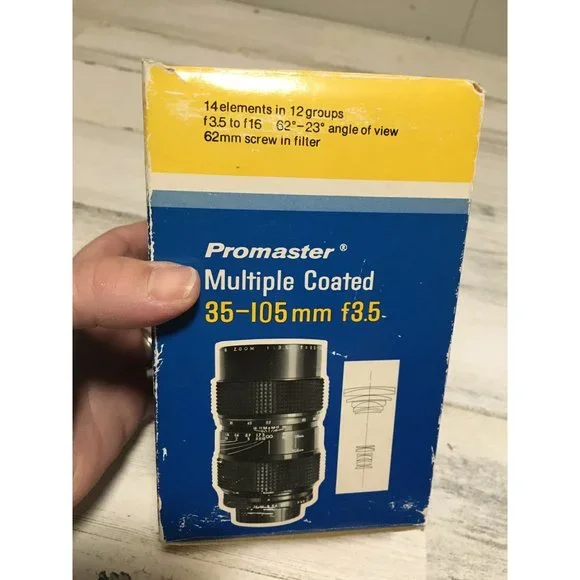 Promaster Multiple Coated 36-105mm f3.5 compact variable-focusing automatic zoom